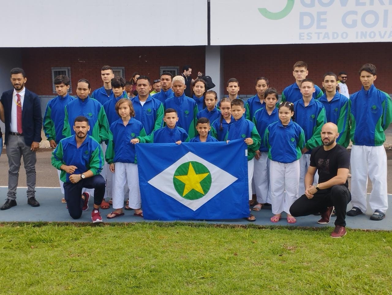 Atletas de Gaúcha do Norte participam do Campeonato Brasileiro de Karatê em Trindade-GO